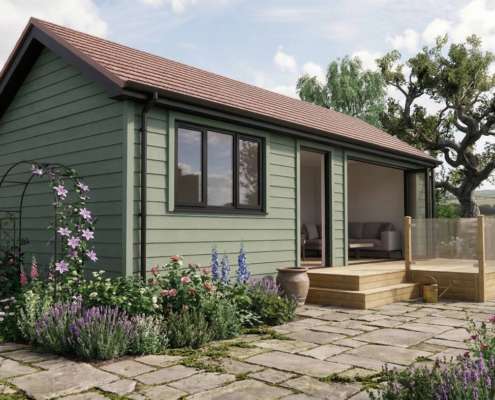 foxglove pitched roof